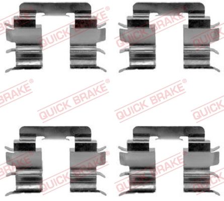 QUICK BRAKE Комплектующие, колодки дискового тормоза 109-1272